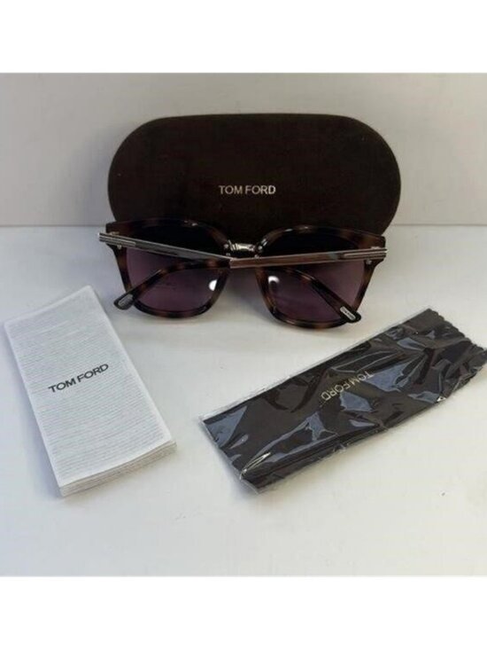 New Authentic TOM FORD TF1014 52Y Philippa 68MM Square Sunglasses main image 8